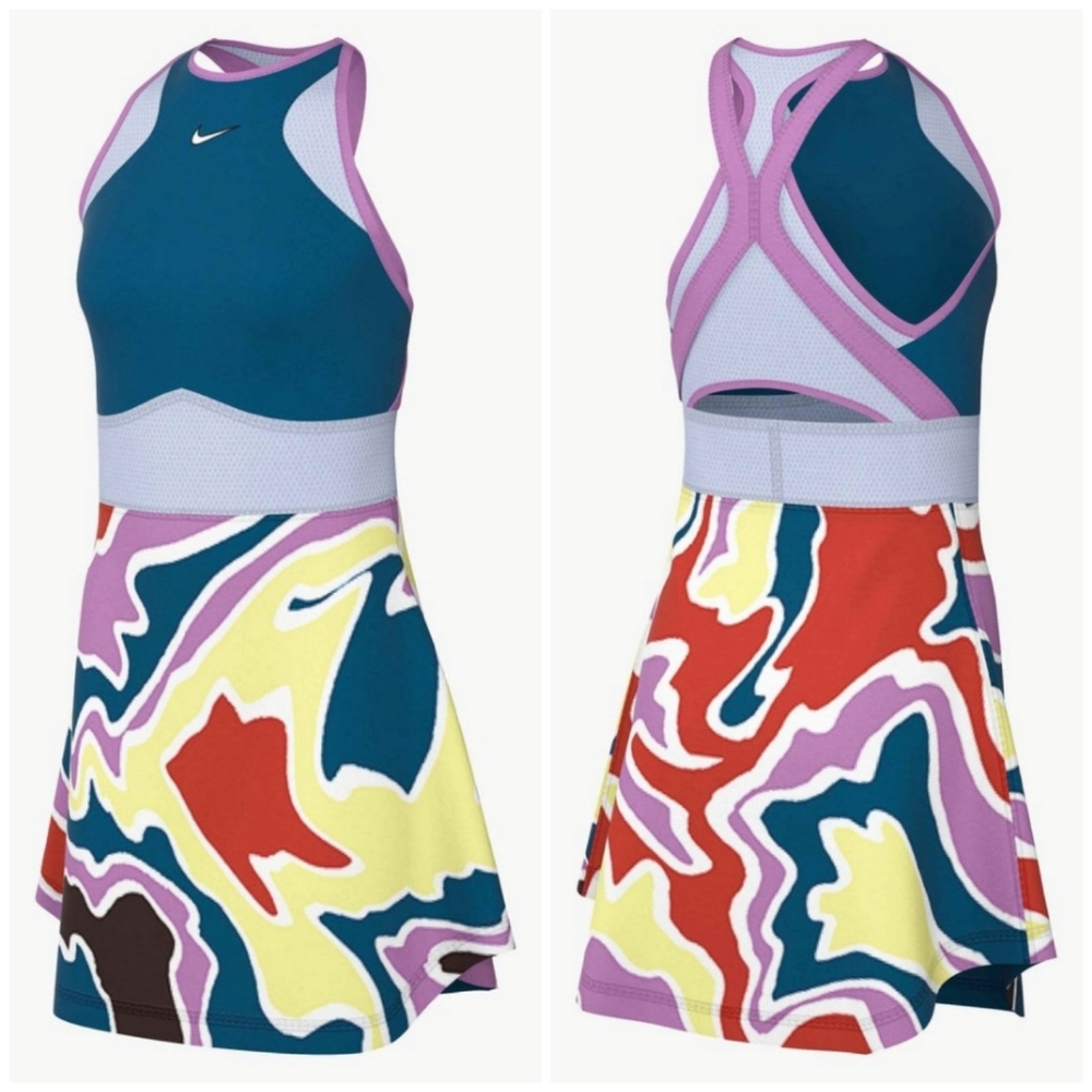 Nike Spring Slam Dress Dri-FIT 2023 Collection Aryna Sabalenka Court Tennis - Picture 3 of 14